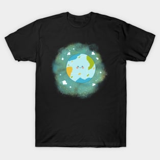 Happy Planet climate change future T-Shirt